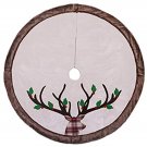 Valery Madelyn 48 in Pre-lit Woodland Christmas Tree Skirt