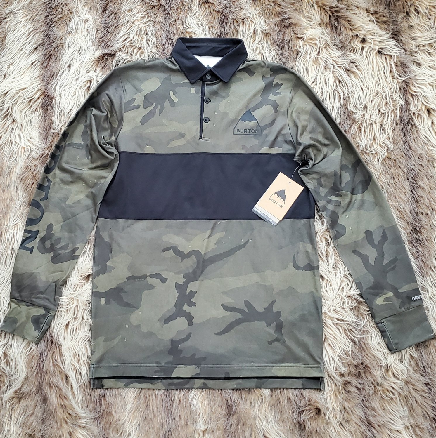 NEW Burton Midweight Ski snowboard Rugby baselayer