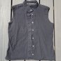 Burberry classic sleeveless cotton button down