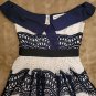 Self-Portrait Off-the-Shoulder Wave Guipure Short Dress