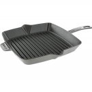 NEW STAUB Square Grill Pan, 12" never used with recipe and care booklet