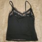 Escada sequin and lace layered wool camisole tank