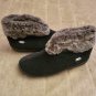 ACORN Faux Chinchilla Bootie II slippers almost new