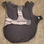 dog coat with fair isle knit and fleece interior