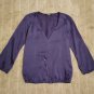 Emanuel Ungaro luxurious silk v-neck blouse