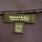 Emanuel Ungaro luxurious silk v-neck blouse