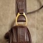 Gucci suede crossbody with leather fringe tassel