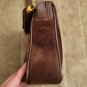 Gucci suede crossbody with leather fringe tassel