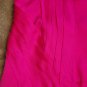Worn once Doo. Ri Barbie pink all silk blouse with layers of raw silk