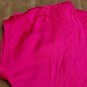 Worn once Doo. Ri Barbie pink all silk blouse with layers of raw silk