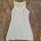 Joie racerback double layer soft knit dress with silk trim Joie racerback double layer soft knit dress with silk trim
