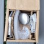 NEW in box Baldwin Reserve Half Dummy Round Traditional Square Rose in Matte Antique Nickel