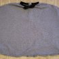 Giambattista Valli super flowy cashmere and wool top with bow accent