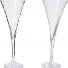 NEW box Orrefors Helena 8-4/5 Ounce Crystal Trumpet Flutes, Set of 2 NEW box Orrefors Helena 8-4/5 Ounce Crystal Trumpet Flutes, Set of 2