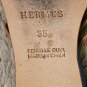 Hermes Egypte Sandals with original box, dust bag, and store label