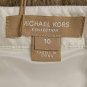 NEW tags Michael Kors COLLECTION RUNWAY skirt with grommets and large beads