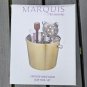 NEW box Waterford Vim and Vigor Bar Tool Set, Gold