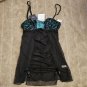 NEW tags La Perla silk and lace slip chemise babydoll