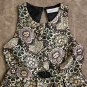 Alice McCall metallic brocade floral dress with outs
