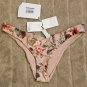 NEW tags ZIMMERMANN Cassia floral v bikini bottom