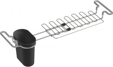 NEW KOHLER K-5473-CHR Multi-Purpose Over-The-Sink Drying Rack Caddy with drying rack