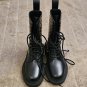 Burberry Aster Grommet Studded Combat Boots