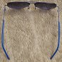 Marc Jacobs Classic Unisex Thin Frame Blue Aviator Sunglasses