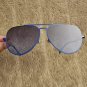 Marc Jacobs Classic Unisex Thin Frame Blue Aviator Sunglasses