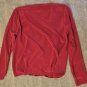 The Kooples Red Lace Detail All Silk Blouse
