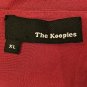 The Kooples Red Lace Detail All Silk Blouse