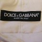 Dolce & Gabbana Classic Low-rise Boot Cut Linen Pants
