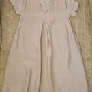 Loro Piana All Silk Swing Dress With Pockets And Back Pleating Loro Piana All Silk Swing Dress With Pockets And Back Pleating