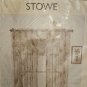 NEW Package Laura Ashley Stowe Sheer Curtain with Rod Pocket, Panel Measures 72"
