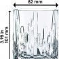 NEW Box Nachtmann Riedel Shu Fa series Whiskey Tumbler Set of 4, Clear Crystal