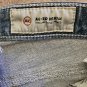 AG Adriano Goldschmied Blue Skinny Distressed Jeans with Paint-Splatter