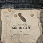 AG Adriano Goldschmied Blue Skinny Distressed Jeans with Paint-Splatter