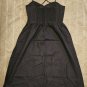 H&M Classic Black lined Linen-blend dress