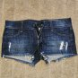 Siwy Classic Embroidered Pocket Denim Short Shorts