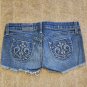Siwy Classic Embroidered Pocket Camilla Denim Short Shorts