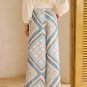 New Tags Commense Boho Printed Wide-Leg Pants