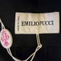 NEW tags Emilio Pucci High Waisted Wide Leg Flowy Trousers Button Detail