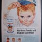 Northern Towels Cute Little All American Boys Print Ad