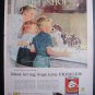 1956 FRISKIES Beagle Dog Puppy Cute Kid Art Print Ad