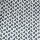 Paisley Fabric Remnant Scrap 12x36
