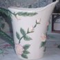 Chic Pink Rose Pitcher Vase Vintage Porcelain Ceramic Not 2 Shabby