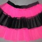 HOT PINK TUTU SKIRT PETTICOAT DANCE RAVE CYBER NEON UV