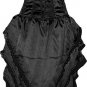 Black Corset Celebrity evening Cocktail Party Dress Bustle Gothic Lolitta Steampunk