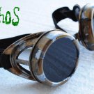 Steampunk Cyber Goggles Glasses Cosplay Anime Rave Larp 27