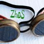 Steampunk Cyber Goggles Glasses Cosplay Anime Rave Larp 26