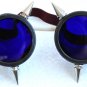 Cyber Goth Goggles 6 Spikes CyberPunk   -6